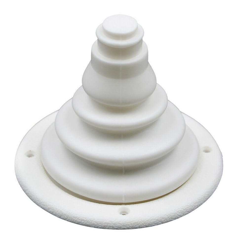 Câble de commande de gréement marin Garvee Well Boat 4 pouces (100 mm) avec protection en caoutchouc noir pour bateau, voiture ou yacht