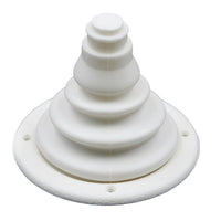 Câble de commande de gréement marin Garvee Well Boat 4 pouces (100 mm) avec protection en caoutchouc noir pour bateau, voiture ou yacht