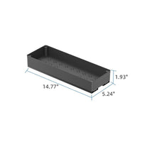 Organisateur de placard extensible Garvee avec glissières en acier, 3 tailles, rangement sous évier pour cuisine et salle de bain, facile à installer, différentes tailles