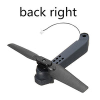 Bras de drone Garvee avec moteur et hélice pour E58 JY019, pièce de rechange robuste et compatible pour quadricoptère RC, idéal pour la réparation de drones.
