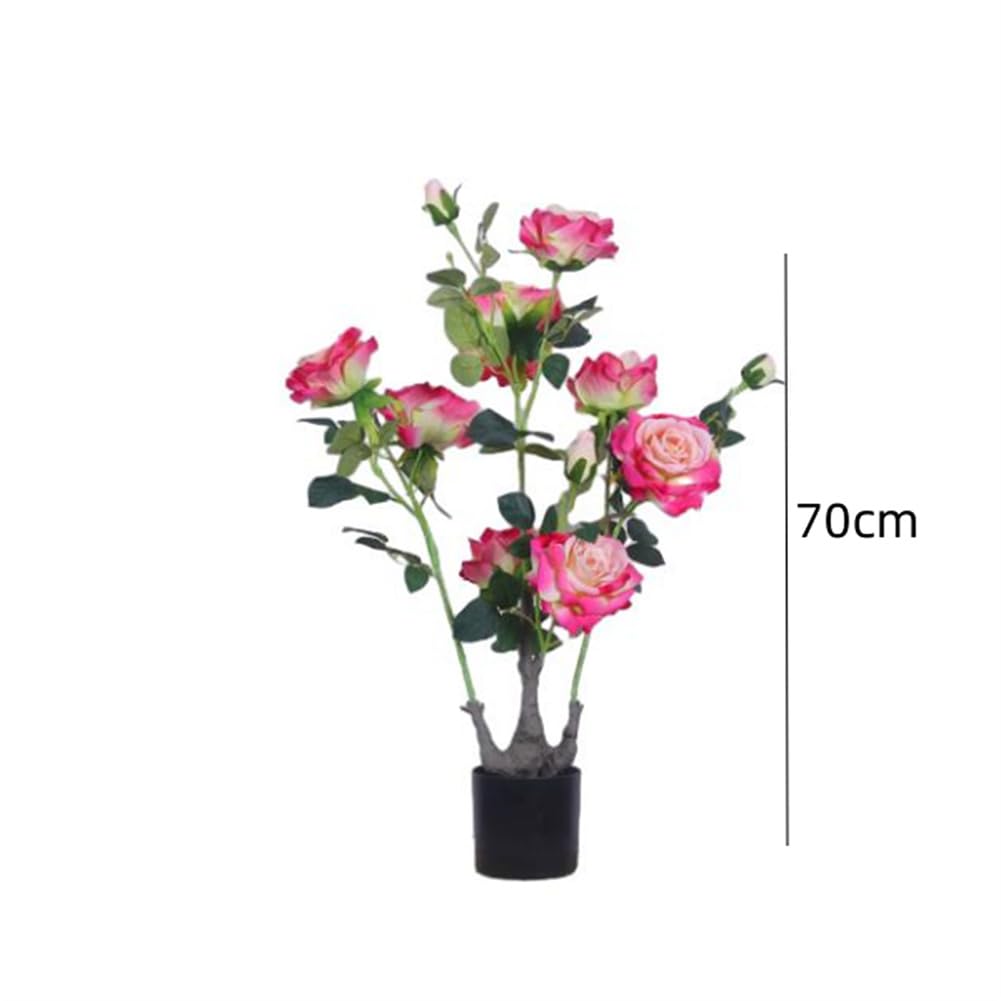 Pivoine artificielle Garvee 71 cm rose pour l'intérieur et l'extérieur, durable et facile d'entretien.
