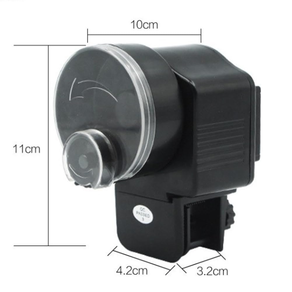 Distributeur automatique de nourriture pour poissons Garvee, réglable, à piles (piles non incluses), pour aquariums