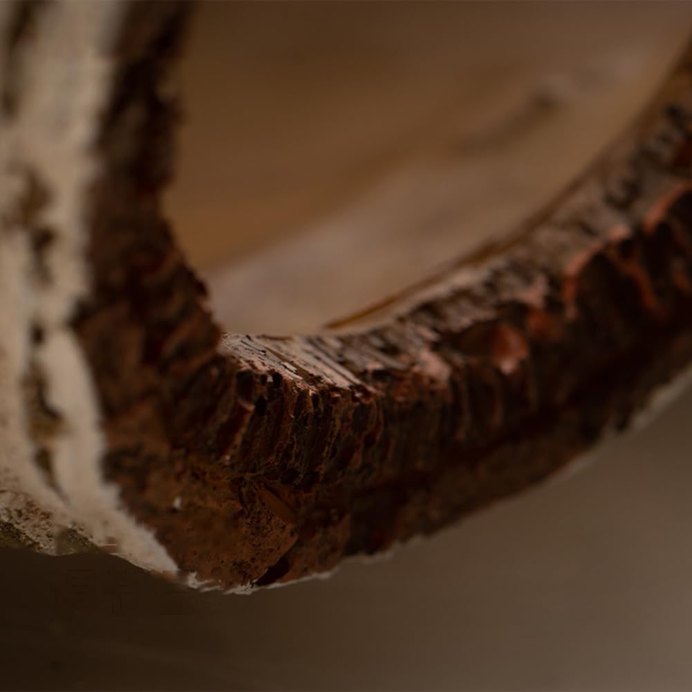 Cachette en résine Garvee pour reptiles, aspect écorce de bois, décoration d'aquarium, taille S, 15 x 9 x 5,5 cm, en résine sans danger.