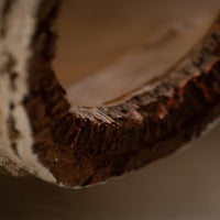 Cachette en résine Garvee pour reptiles, aspect écorce de bois, décoration d'aquarium, taille S, 15 x 9 x 5,5 cm, en résine sans danger.