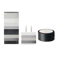 Garvee Lot de 8 rouleaux de ruban adhésif décoratif Washi Tape, couleurs assorties, 3M, pour emballage et décoration, couleurs durables, facile à découper