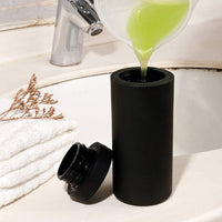 Distributeur de liquide vaisselle rechargeable Garvee, bouteille en silicone avec séparateur pour cuisine et salle de bain, blanc, facile à presser