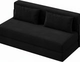 Garvee Canapé-Lit Pliable 4-En-1 Avec Mousse Mémoire, Dossier Ergonomique, Tissu Lin, Coussin Lombaire, Salon Et Bureau, Gris - 