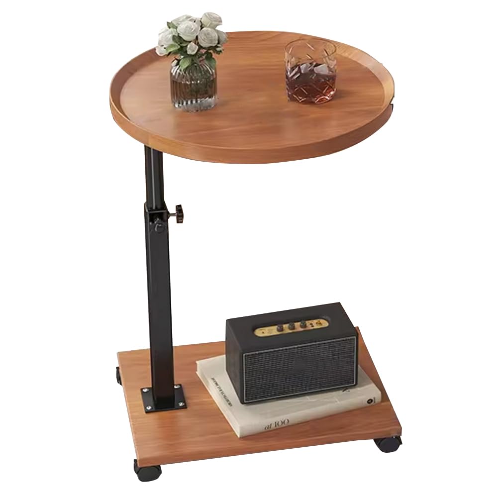 Banc de rangement en bois Garvee de 60 cm (23,6 po) avec charnières de sécurité, grande capacité pour le salon et la chambre, robuste et polyvalent, marron