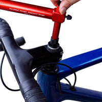 Outil de réglage de dérailleur de vélo Garvee en acier inoxydable pour câble et levier de vitesses - Réglage précis violet