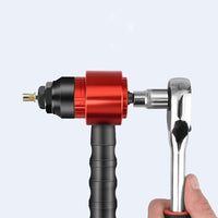 Garvee Accessoire pour riveteuse électrique sans fil M3-M8 avec adaptateur pour perceuse sans fil Rouge