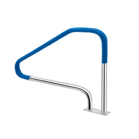 Main courante de piscine Garvee en acier inoxydable 304 avec poignées antidérapantes pour piscines enterrées, capacité de charge de 170 kg