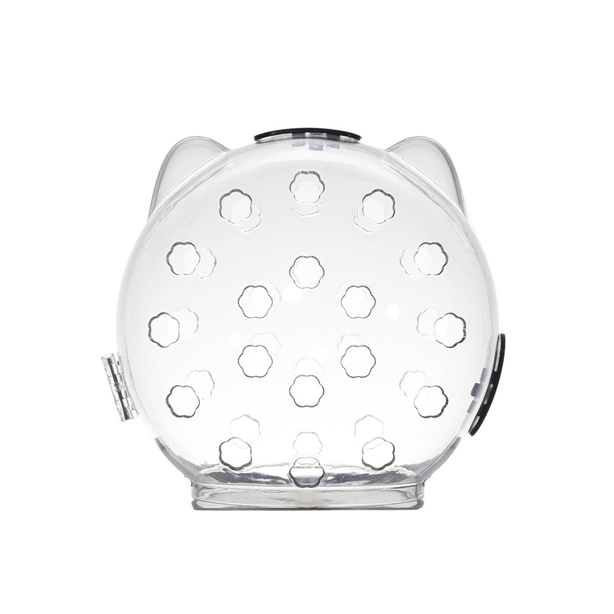Garvee Casque transparent pour chat avec ventilation, anti-léchage et anti-morsure, matériau léger, petite taille, pour la convalescence et les soins, oreilles de chat mignonnes