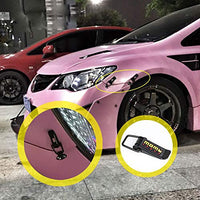 Kit de fixation rapide Garvee pour capot de voiture/camion, en fer noir, en forme de L. Pratique et durable.