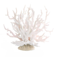 Branches de corail Garvee, ornements en imitation corail pour aquariums et bassins, bleu et blanc