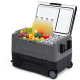 Réfrigérateur de voiture GARVEE, compresseur portable avec application de contrôle, glacière électrique -20 °C à 20 °C, congélateur à compresseur portable, réfrigérateur de voiture avec compartiment congélateur, idéal pour le camping et les voyages, 35 L