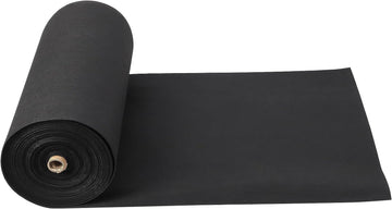 Géotextile de jardin Garvee pour le contrôle des mauvaises herbes, 21 m² (1,4 m x 15 m), en polypropylène (PP), 170 g/m², résistance à la traction de 350 N, drainage, protection contre l'érosion, allées et routes, stabilisation, drains français.
