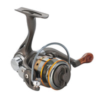 Moulinet de pêche Garvee Mini Spinning, ratio 5.2:1, 13+1 roulements à billes, boîtier en métal compact, poignée interchangeable, idéal pour la pêche à la carpe, à la perche et à la truite.