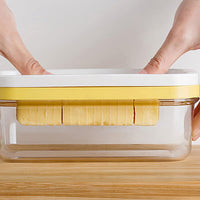 Boîte à beurre Garvee avec lame en acier inoxydable et récipient en plastique pour la cuisine et la pâtisserie, durable, incassable et pratique