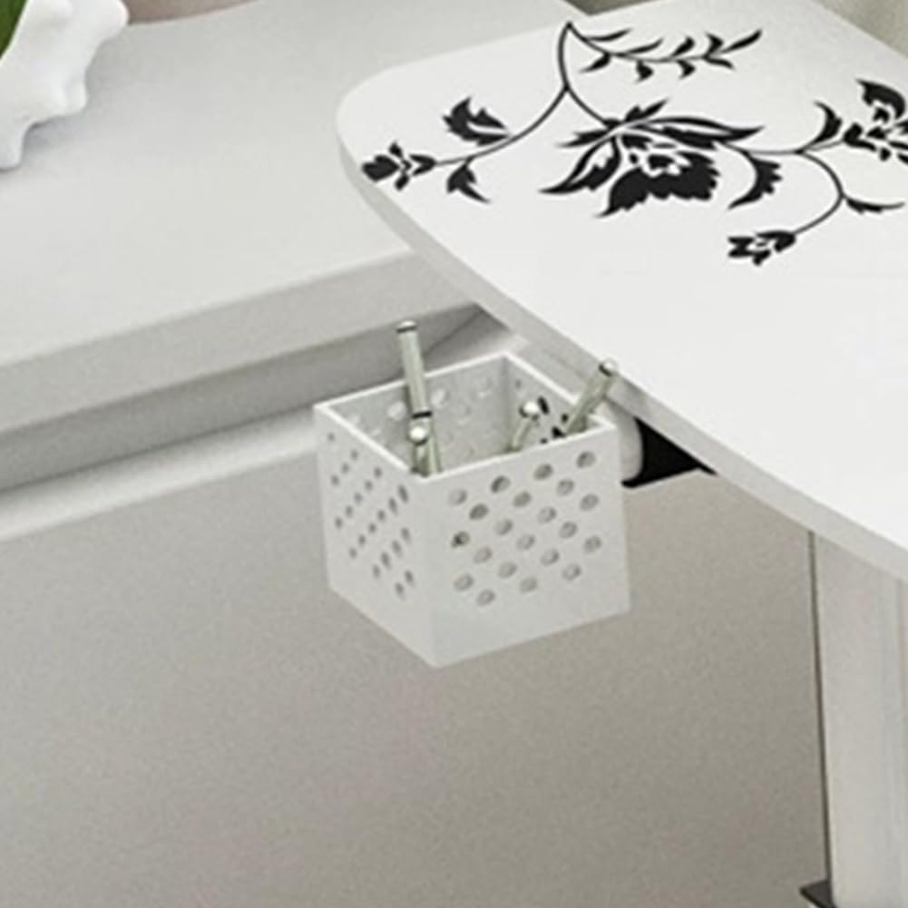Table de lit mobile Garvee sur roulettes, table pour ordinateur portable à hauteur réglable pour lit d'hôpital ou lit médicalisé, 60 × 40 × 65-95 cm, noire