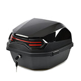 Valise moto Garvee à fixation universelle avec serrure, robuste, en métal et résistante aux intempéries, pour motos électriques en ville.