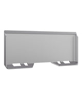 Plaque de montage Garvee pour chargeuse compacte, acier Q235B antirouille, fixation rapide, 1/4 po x 18,5 po, pour accessoires de tracteur