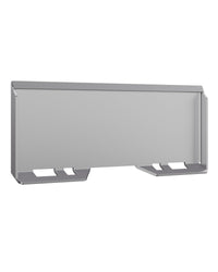 Plaque de montage Garvee pour chargeuse compacte, acier Q235B antirouille, fixation rapide, 1/4 po x 18,5 po, pour accessoires de tracteur