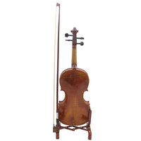 Support d'instrument de musique portable et pliable Garvee avec porte-archet de violon, léger, robuste et pliable pour la scène et les voyages.