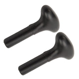Poignées de pagaie Garvee (lot de 2) en forme de T pour kayak et SUP, ergonomiques, en PVC, de rechange, noires