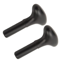 Poignées de pagaie Garvee (lot de 2) en forme de T pour kayak et SUP, ergonomiques, en PVC, de rechange, noires
