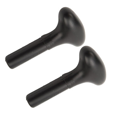 Poignées de pagaie Garvee (lot de 2) en forme de T pour kayak et SUP, ergonomiques, en PVC, de rechange, noires