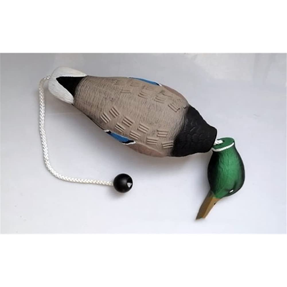 Garvee Jouet d'entraînement pour chiens en forme de canard mort, design réaliste, 46 x 10 x 10 cm