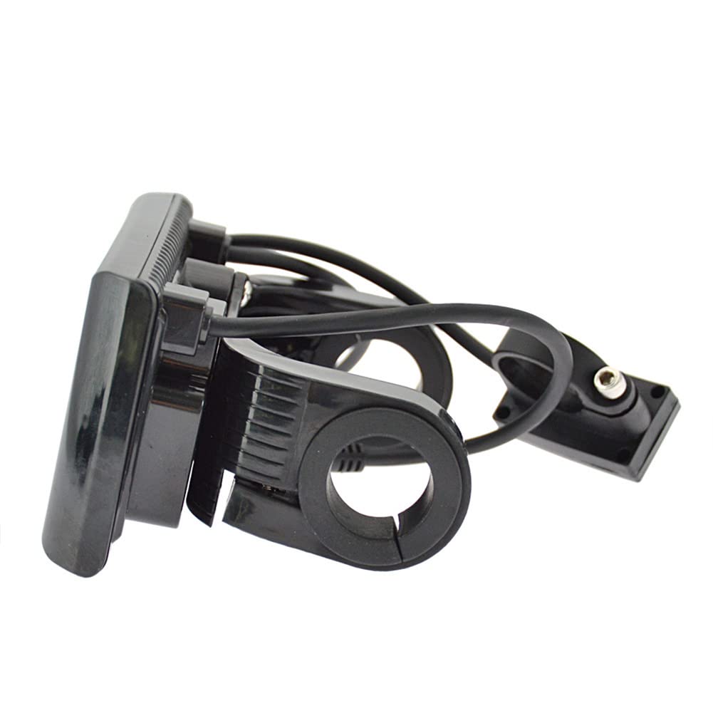 Compteur de vitesse électronique Garvee SW900 avec écran LCD, étanche, pour vélos et scooters électriques, urbain, compact, noir