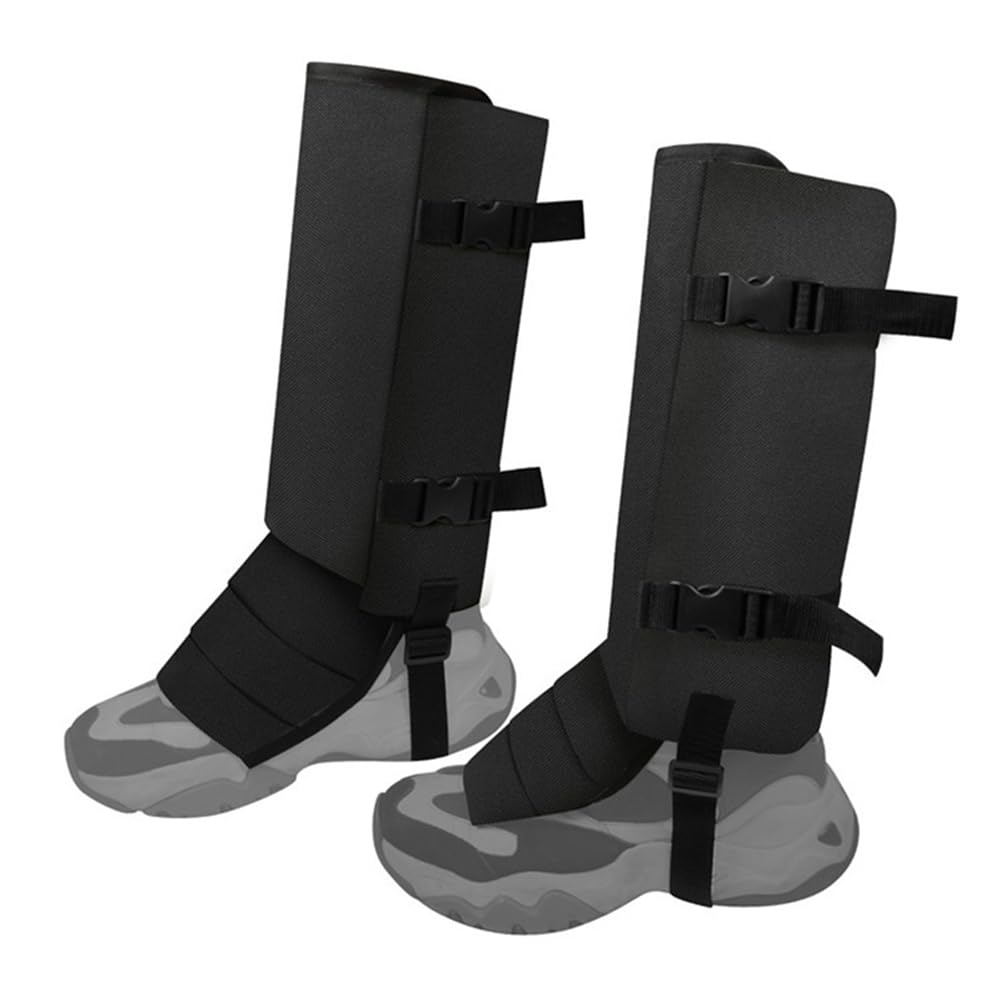 Masque Garvee Vandring pour hommes et femmes, imperméable, résistant aux morsures, ajustable, durable, sans cordon, noir, pour la randonnée et le ski