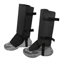 Masque Garvee Vandring pour hommes et femmes, imperméable, résistant aux morsures, ajustable, durable, sans cordon, noir, pour la randonnée et le ski