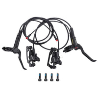 Kit de freins hydrauliques Garvee pour vélo, freins à disque à double piston, freins à huile en alliage d'aluminium, pour vélos électriques tout-terrain et urbains.
