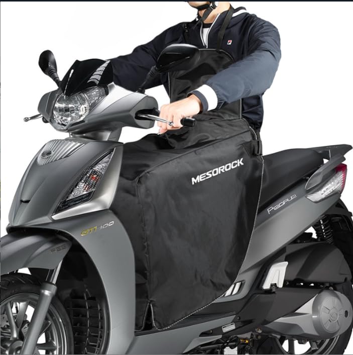 Manteau scooter Garvee - Thermique, imperméable, coupe-vent, Oxford 420D, bords réfléchissants, coupe universelle, pour les journées froides