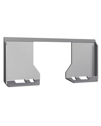 Plaque de montage Garvee pour chargeuse compacte 46 po x 18,5 po – Acier, épaisseur 5/16 po pour mini-pelles et engins agricoles
