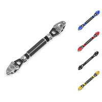 Barre d'équilibre Garvee pour moto, extension de guidon réglable en alliage d'aluminium de 22 mm, rouge, universelle pour tout-terrain et route.