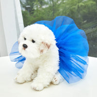 Robe tutu colorée pour chien Garvee, en maille respirante, douce et confortable, pour chiens de petite, moyenne et grande taille, idéale pour les fêtes et occasions spéciales. Multicolore, disponible en plusieurs tailles.