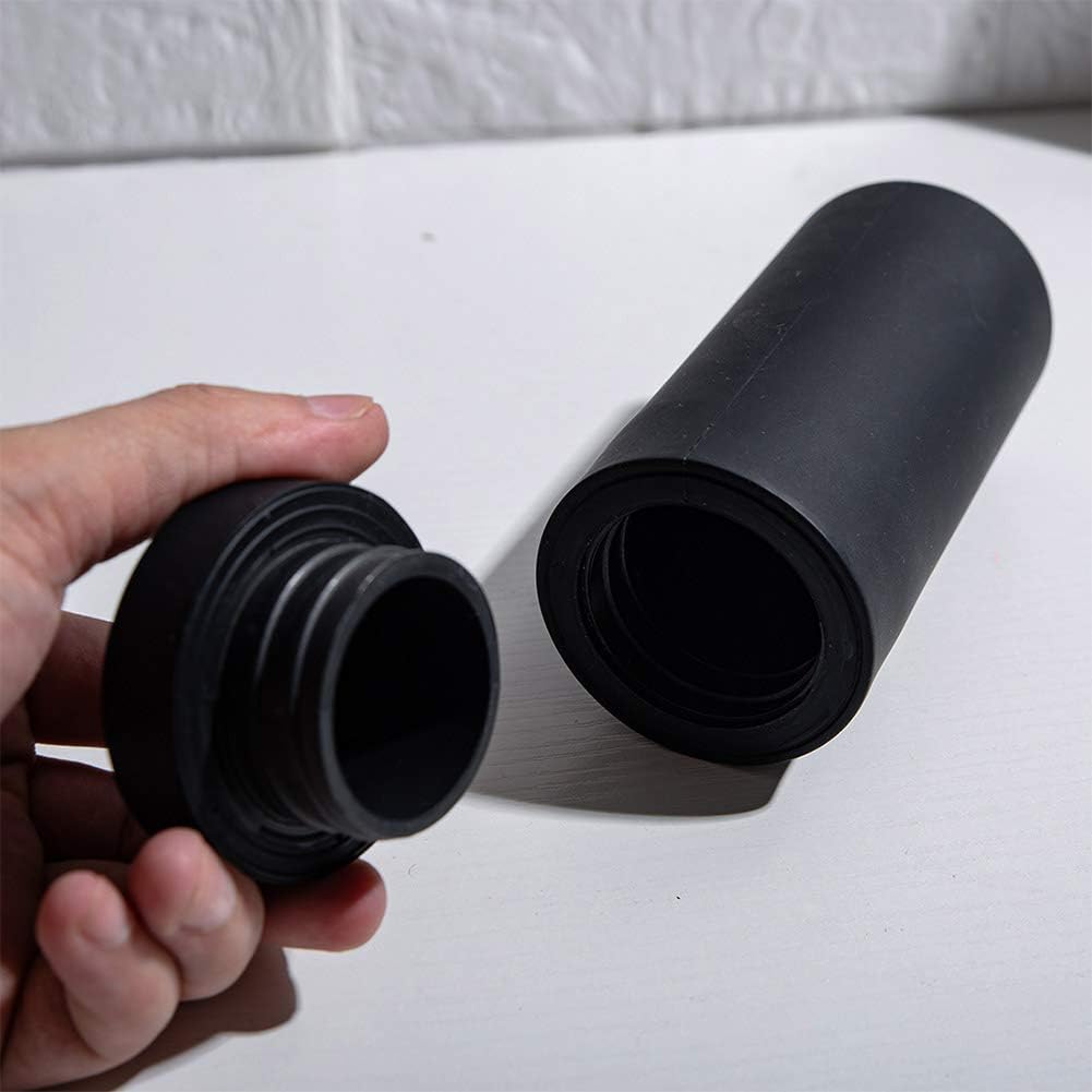 Distributeur de liquide vaisselle rechargeable Garvee, bouteille en silicone avec séparateur pour cuisine et salle de bain, blanc, facile à presser