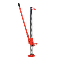 Garvee Cric agricole haute levée 122 cm en acier, capacité 3 tonnes, cric tout-terrain bleu pour 4 × 4, levage, traction et dépannage agricole