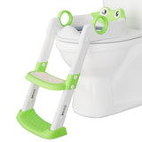 Garvee Siège d'Apprentissage Pot Antidérapant Hauteur Réglable Marchepied en PP Robuste Pliable Pour Salle de Bain - 
