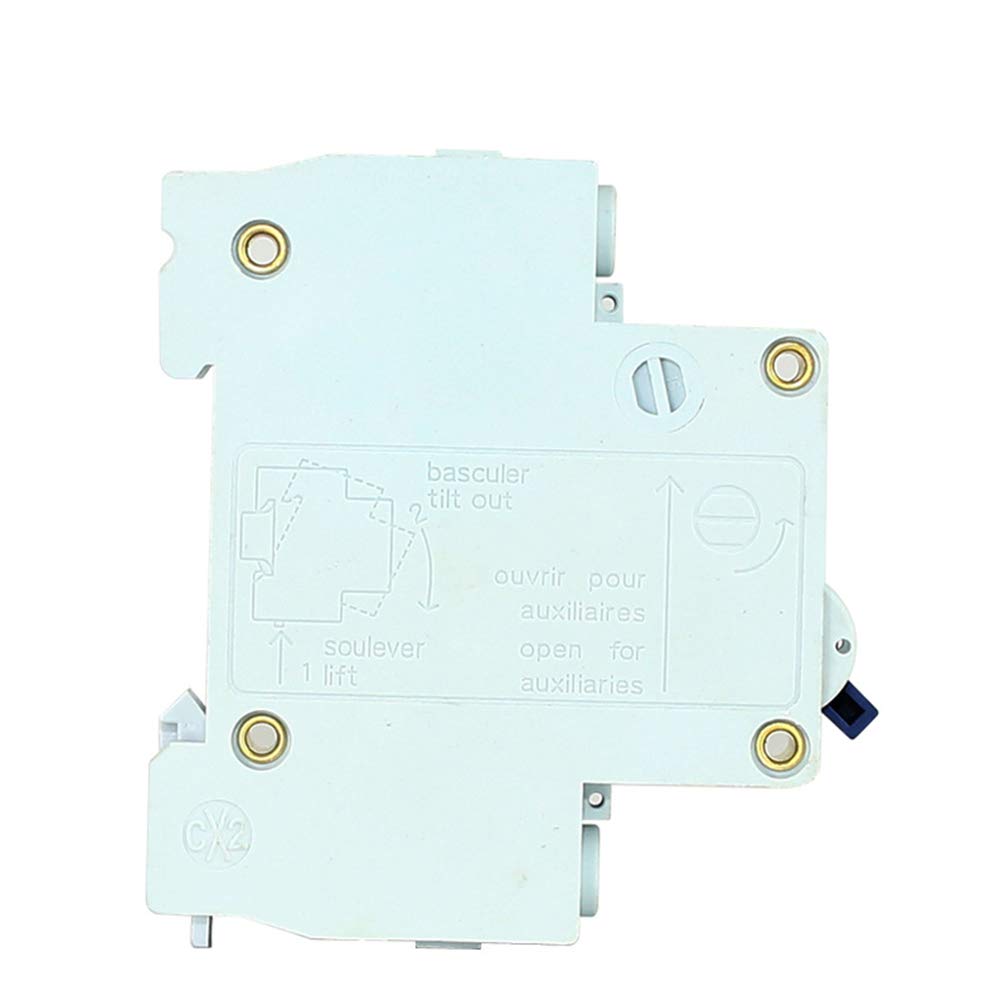 Garvee Disjoncteur DC MCB 2P 63A pour panneaux photovoltaïques solaires, matériau isolant compact, protection sécurisée