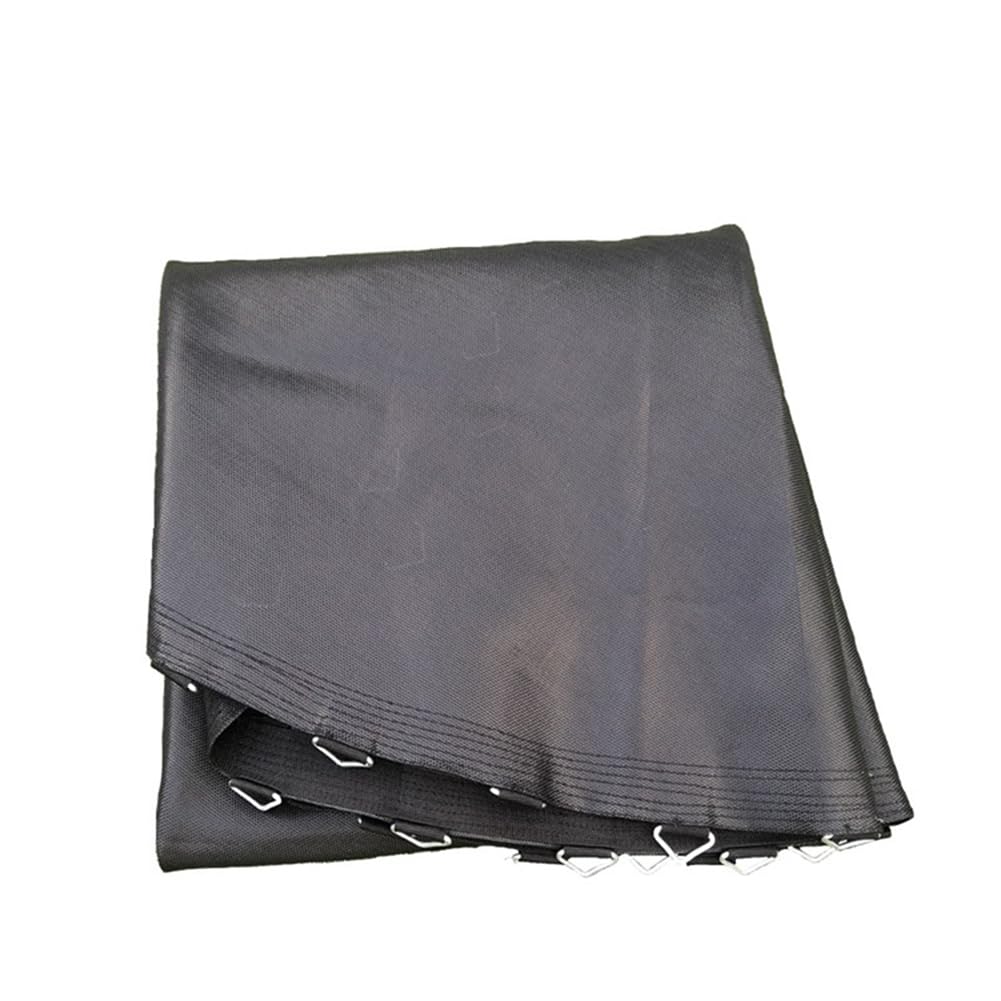 Tapis de rechange pour trampoline Garvee, rond de 2,44 m (8 pieds), imperméable, résistant aux UV, tapis de saut à ressorts de sécurité avec 48 boucles, anneaux en V, coussinets à crochets et boucles