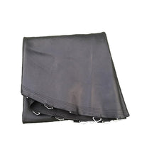 Tapis de rechange pour trampoline Garvee, rond de 2,44 m (8 pieds), imperméable, résistant aux UV, tapis de saut à ressorts de sécurité avec 48 boucles, anneaux en V, coussinets à crochets et boucles