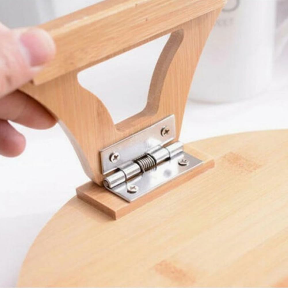 Garvee Plateau d’accoudoir pour canapé en bambou 25 × 25 × 12,5 cm, fixation à pince, table d’appoint compacte