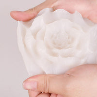 Moule en silicone 3D Lotus Garvee pour cupcakes, chocolat, flexible, apte au contact alimentaire, pour bougies, savon, résine, pâtisserie, loisirs créatifs ZW-319