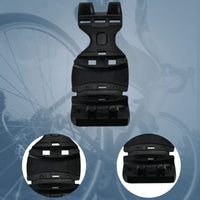 Guide-chaîne Garvee triple en nylon pour VTT et vélos de route - Accessoires de vélo - Noir