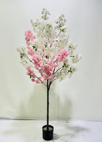 Arbre artificiel Garvee de 1,5 m (5 pi) pour intérieur, réaliste, sans entretien, décoration polyvalente, vert, pour la maison ou le bureau