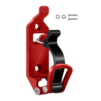 Porte-pelles Garvee pour barres de toit, 4 x 17-40 mm, alliage de zinc, rouge, pour camions, voitures, bateaux, outils, gain de place, installation facile